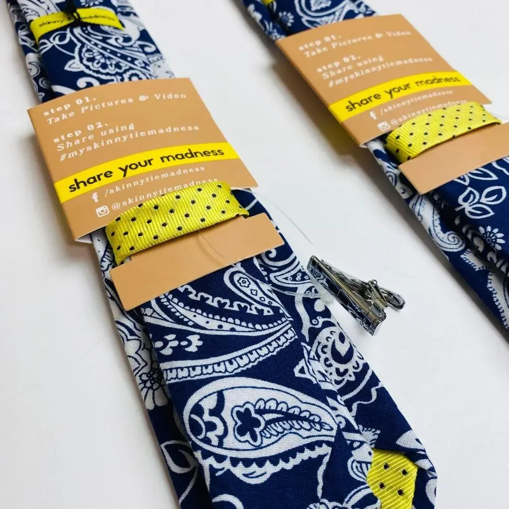 Skinny Tie Madness set skinny
